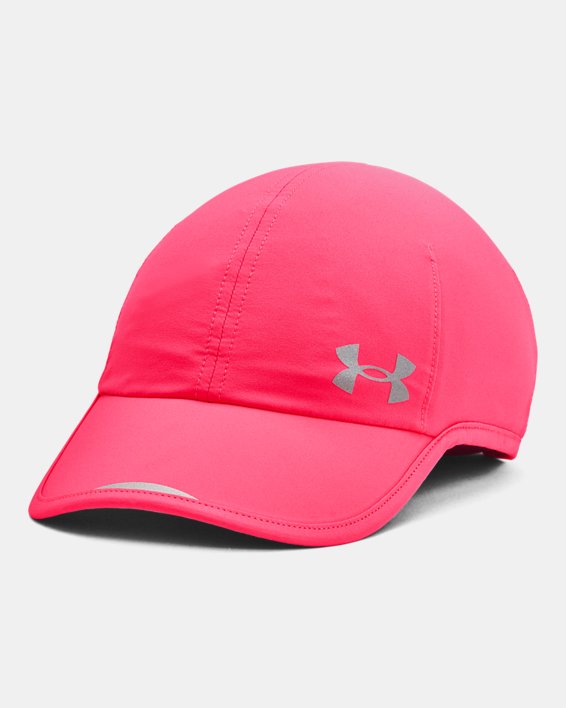 Women's UA Iso-Chill Launch Run Hat, Pink, pdpMainDesktop image number 0